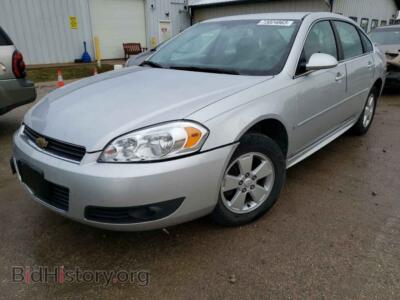 2010 Chevrolet IMPALA LT, silver — VIN 2G1WB5EK5A1131886, Copart