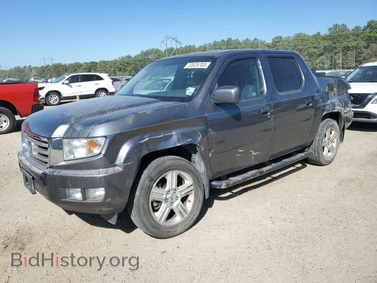 Photo 5FPYK1F55CB460094 - HONDA RIDGELINE 2012
