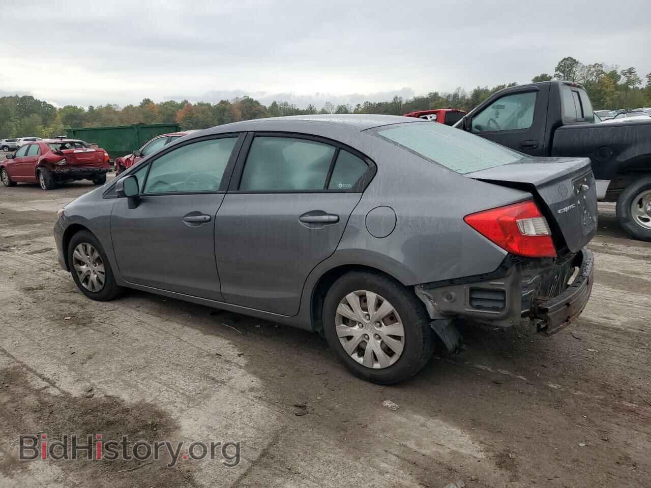 2012 HONDA CIVIC - VIN: 2HGFB2F52CH316410 - Фото 2