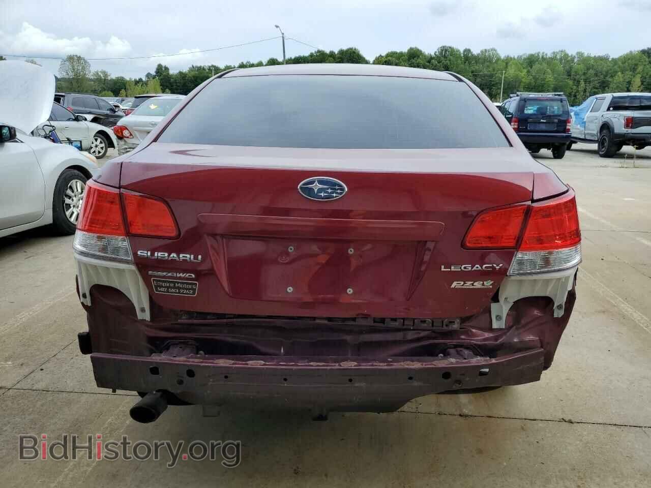 2011 SUBARU LEGACY - VIN: 4S3BMBC60B3248596 - Фото 6