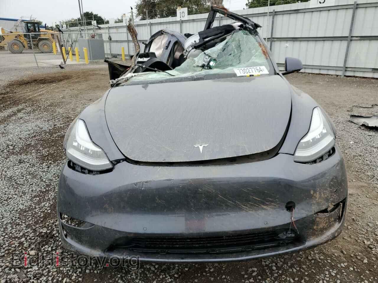 2022 TESLA MODEL Y - VIN: 7SAYGDEE3NF346758 - Фото 5