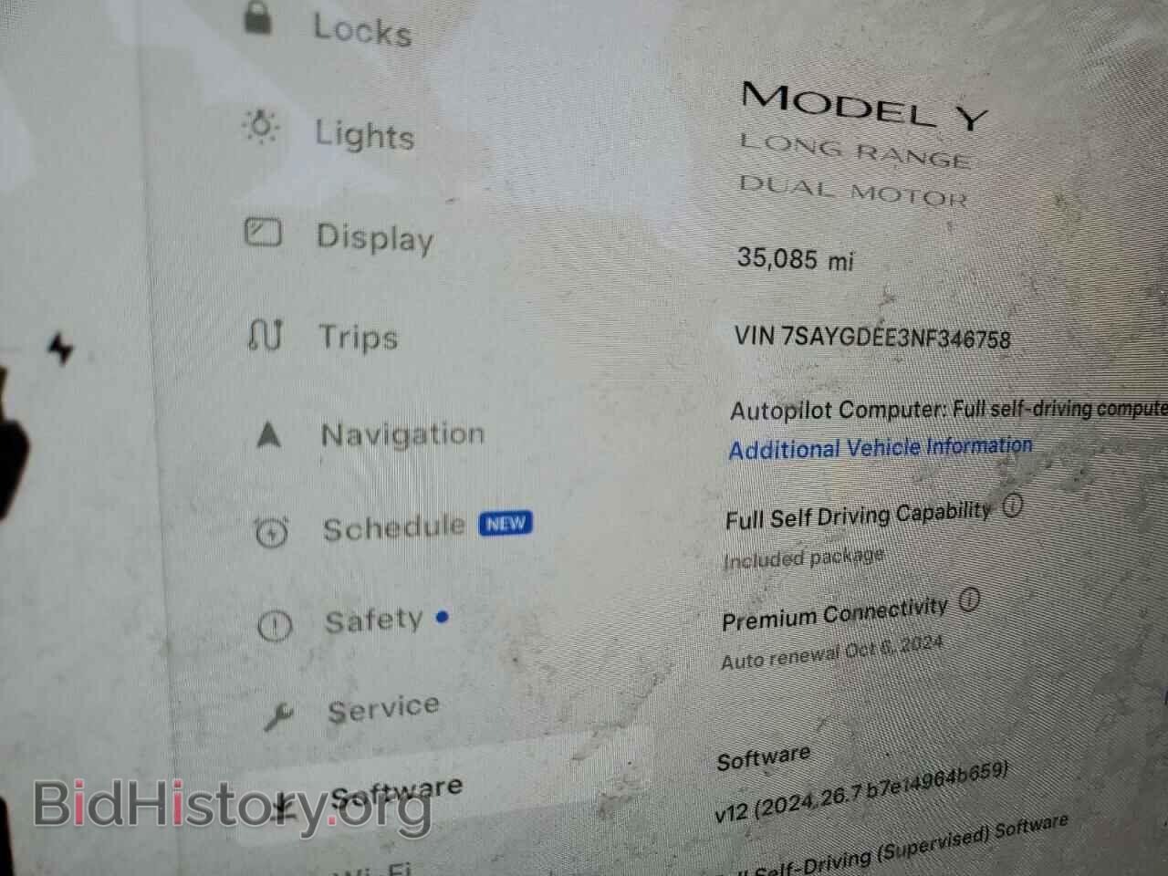 2022 TESLA MODEL Y - VIN: 7SAYGDEE3NF346758 - Фото 9