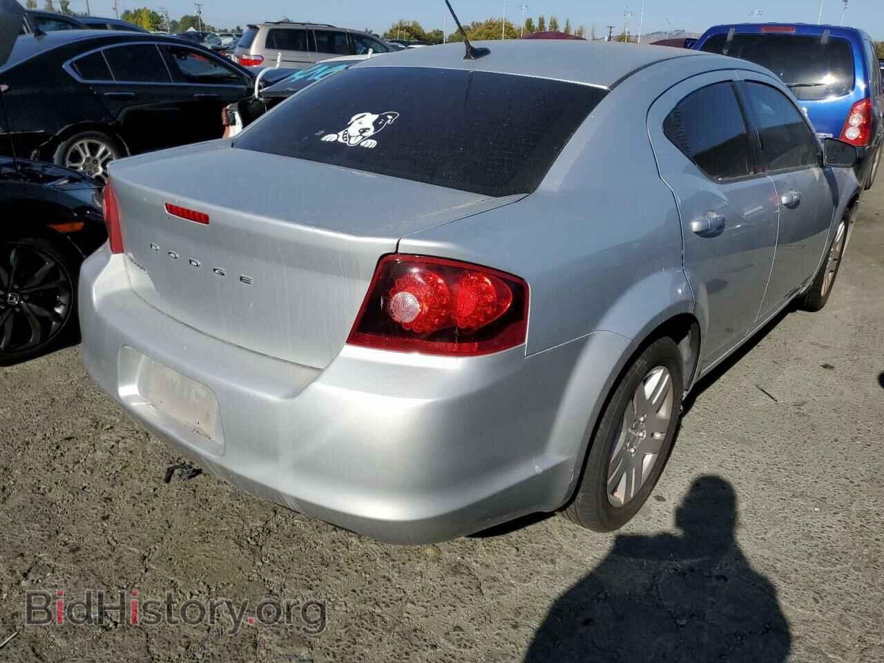 2012 DODGE AVENGER - VIN: 1C3CDZAB8CN216681 - Фото 3