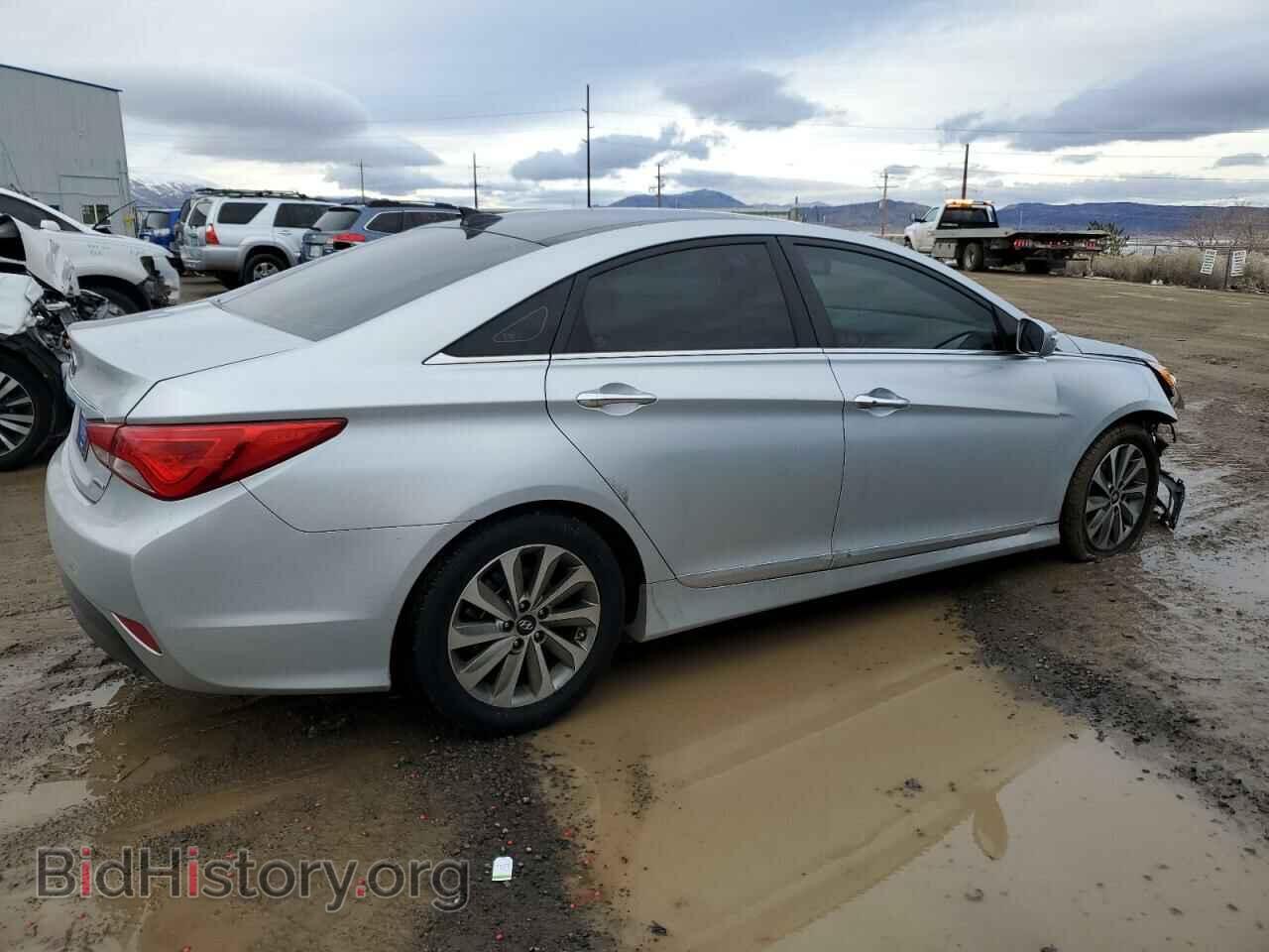 2014 HYUNDAI SONATA - VIN: 5NPEC4AC3EH856352 - Фото 3