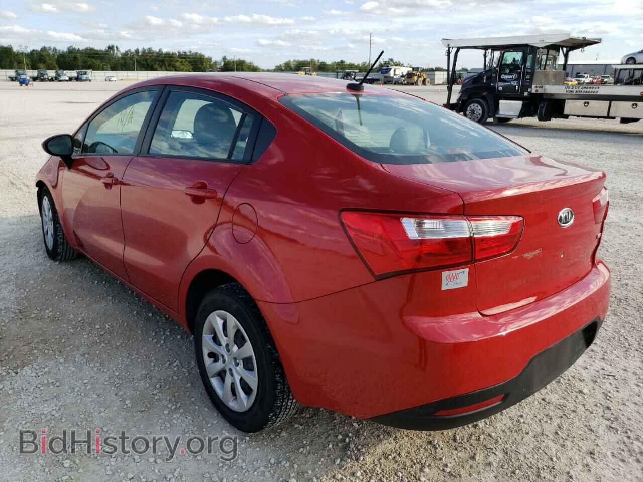 2012 KIA RIO - VIN: KNADN4A37C6077952 - Фото 2