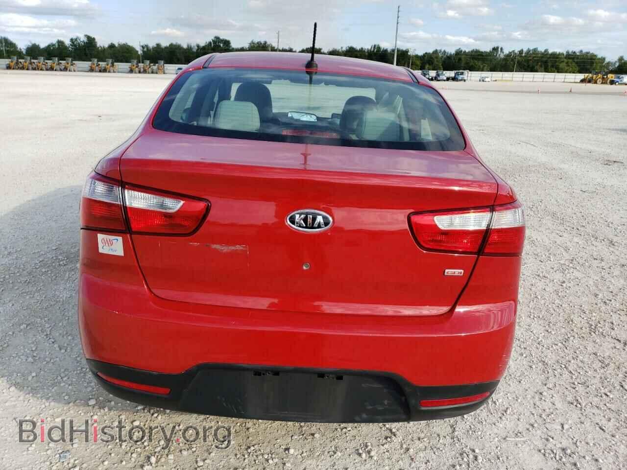 2012 KIA RIO - VIN: KNADN4A37C6077952 - Фото 6