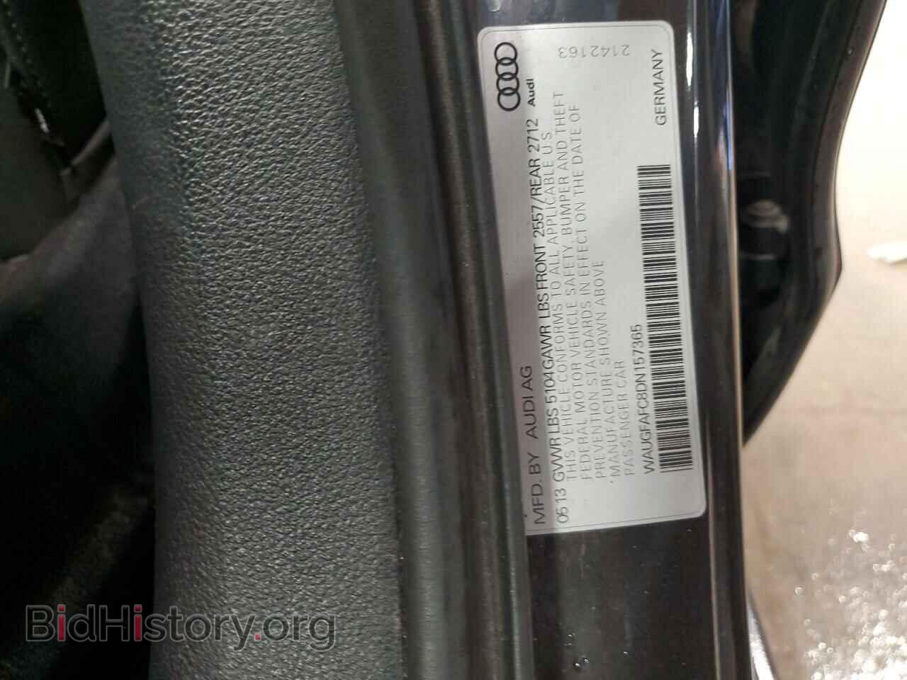 2013 AUDI A6 - VIN: WAUGFAFC8DN157365 - Фото 12