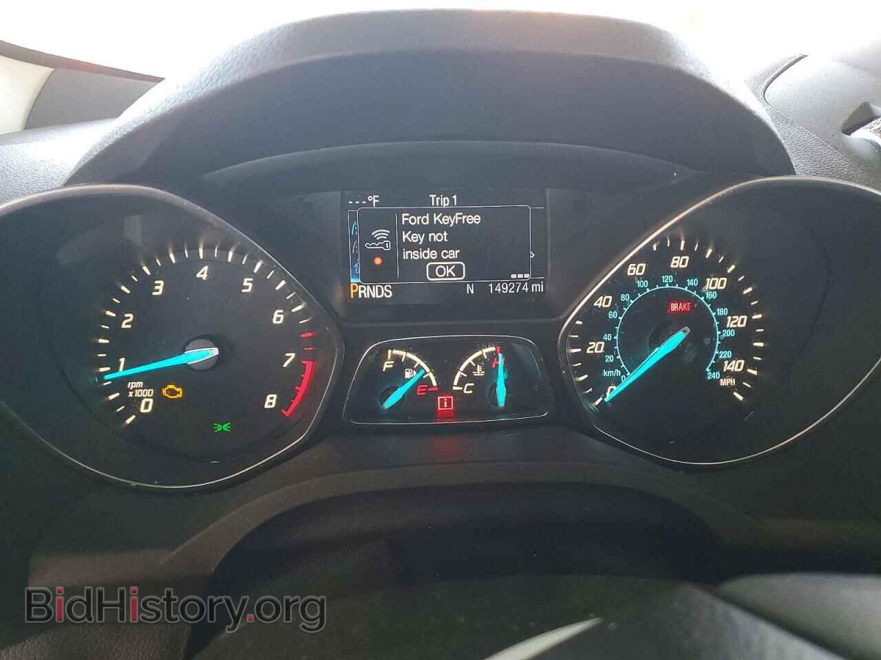 2014 FORD ESCAPE - VIN: 1FMCU0JX3EUB38088 - Фото 9