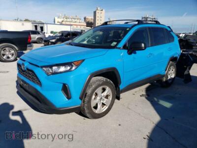 2020 Toyota RAV4 RAV4 LE, синий — VIN JTMLWRFV9LD061296, Copart