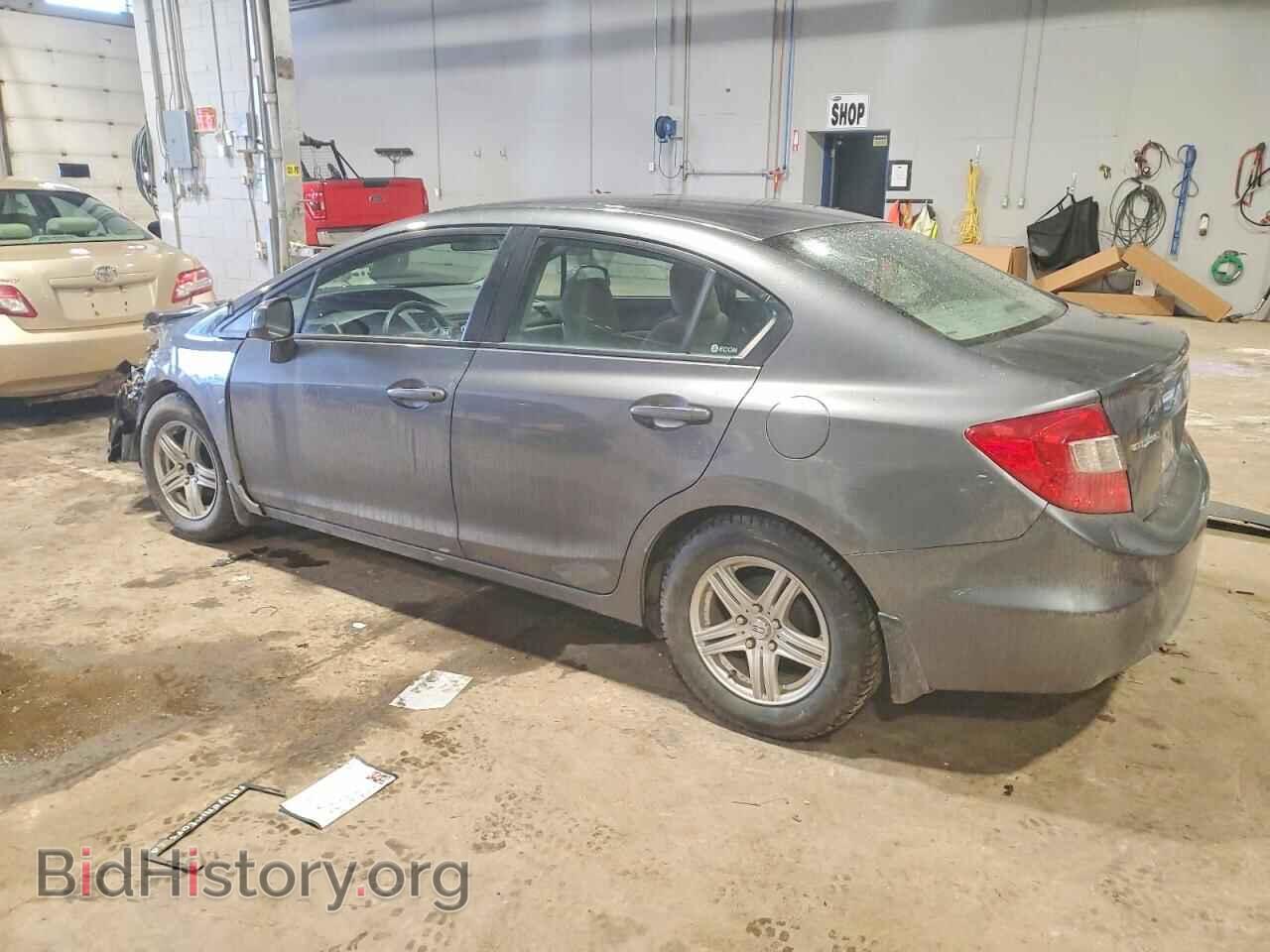 2012 HONDA CIVIC - VIN: 2HGFB2F42CH100371 - Фото 2