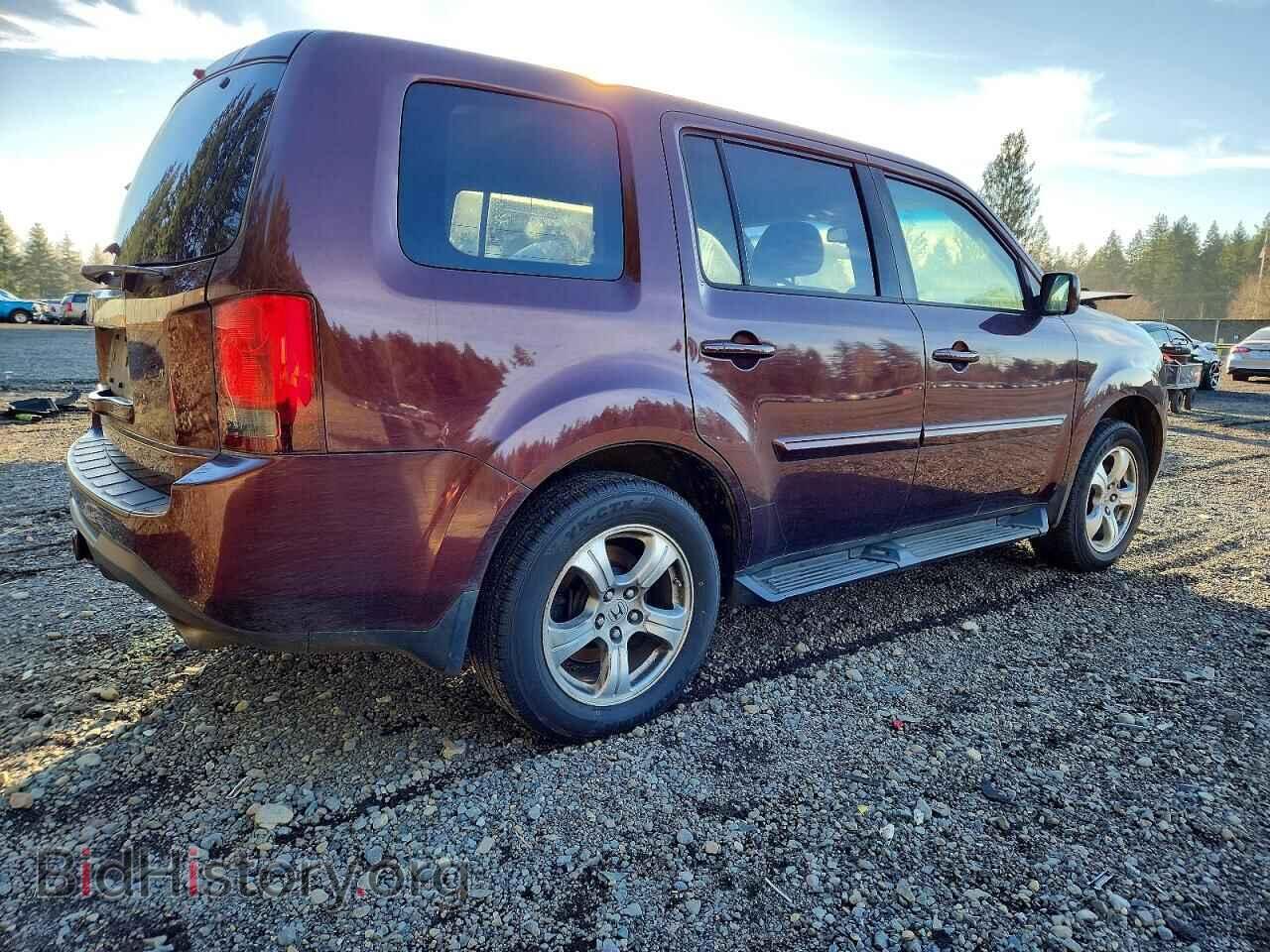 2012 HONDA PILOT - VIN: 5FNYF3H54CB038047 - Фото 3