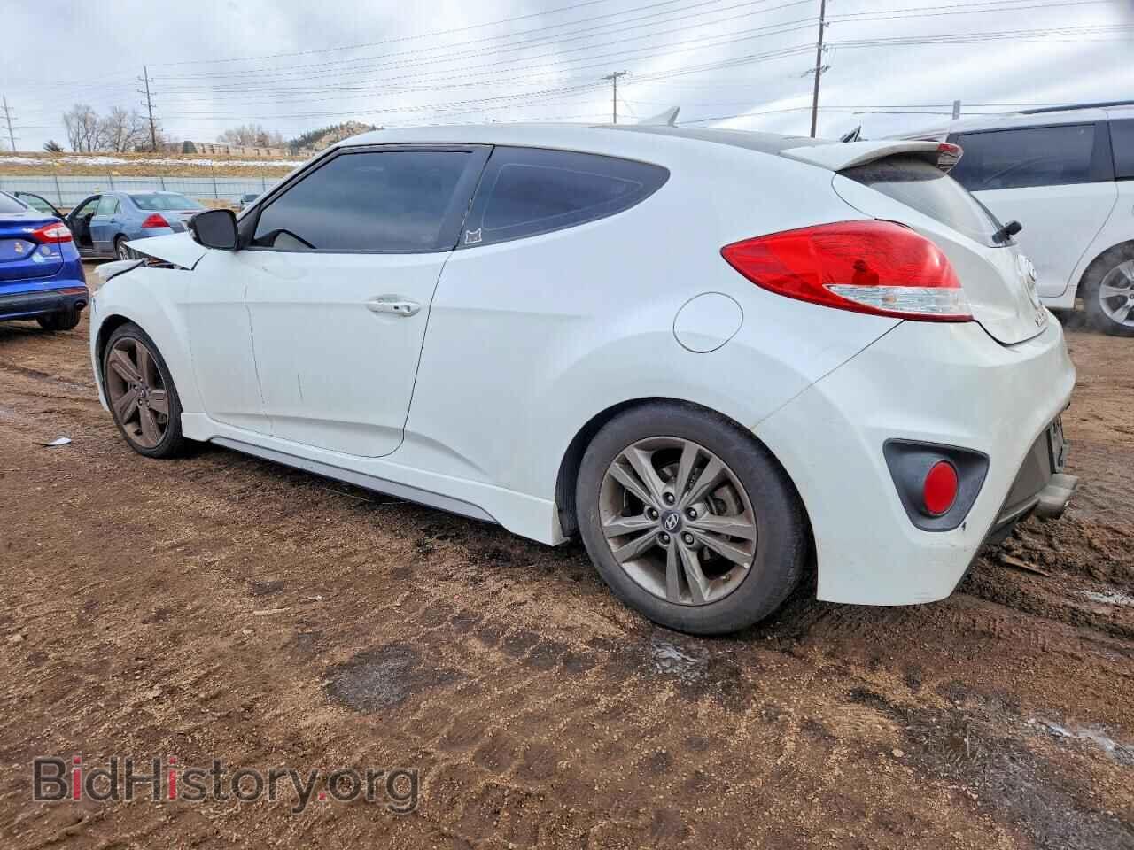2013 HYUNDAI VELOSTER - VIN: KMHTC6AE4DU146820 - Фото 2