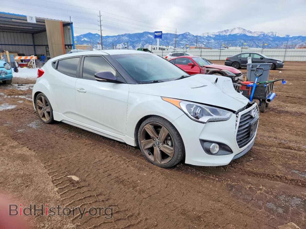 2013 HYUNDAI VELOSTER - VIN: KMHTC6AE4DU146820 - Фото 4
