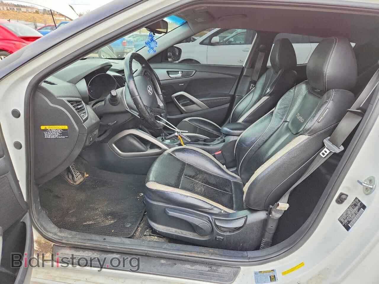 2013 HYUNDAI VELOSTER - VIN: KMHTC6AE4DU146820 - Фото 7