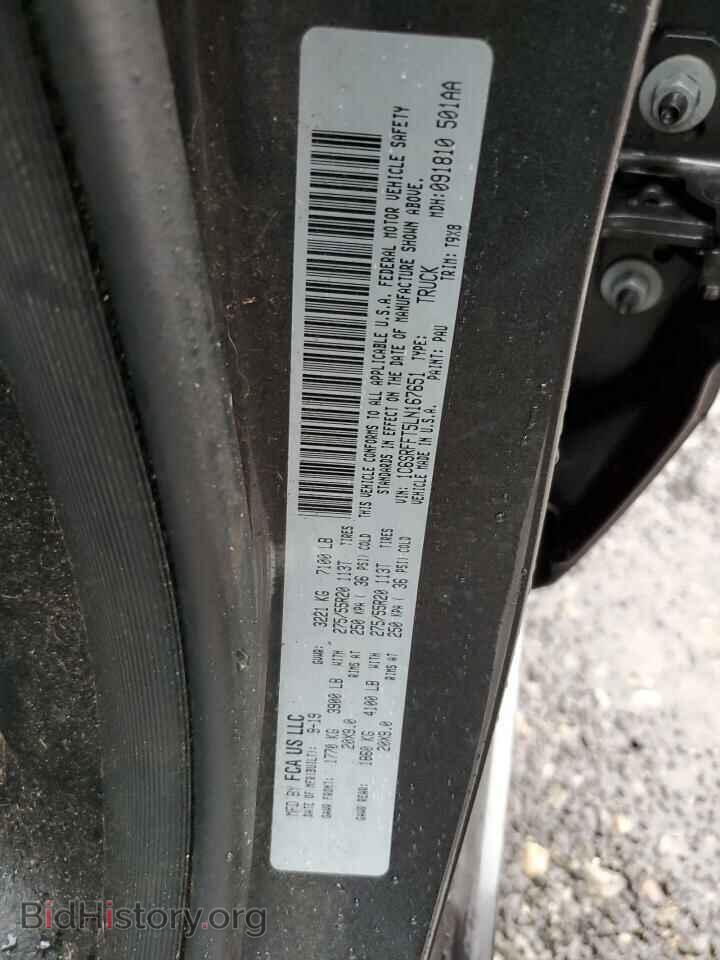 2020 RAM 1500 - VIN: 1C6SRFFT5LN167651 - Фото 12