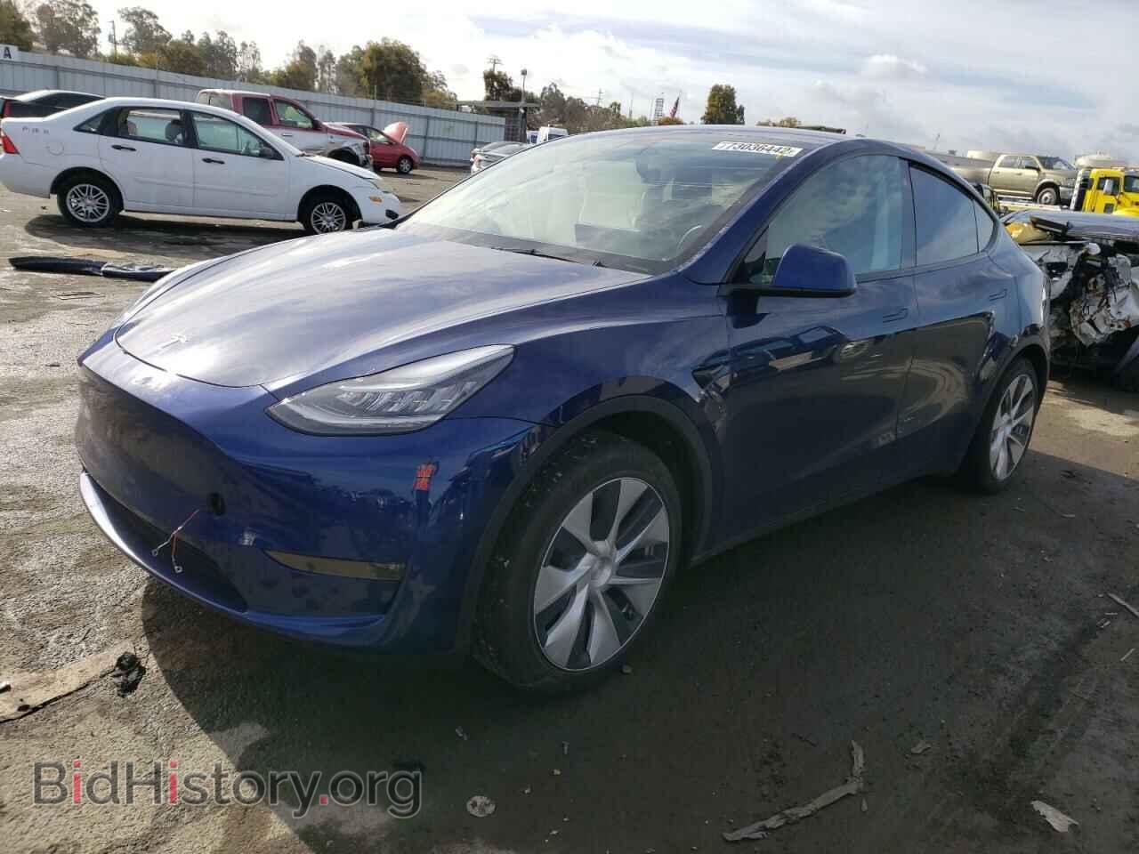 Photo 5YJYGDEE0MF090977 - TESLA MODEL Y 2021