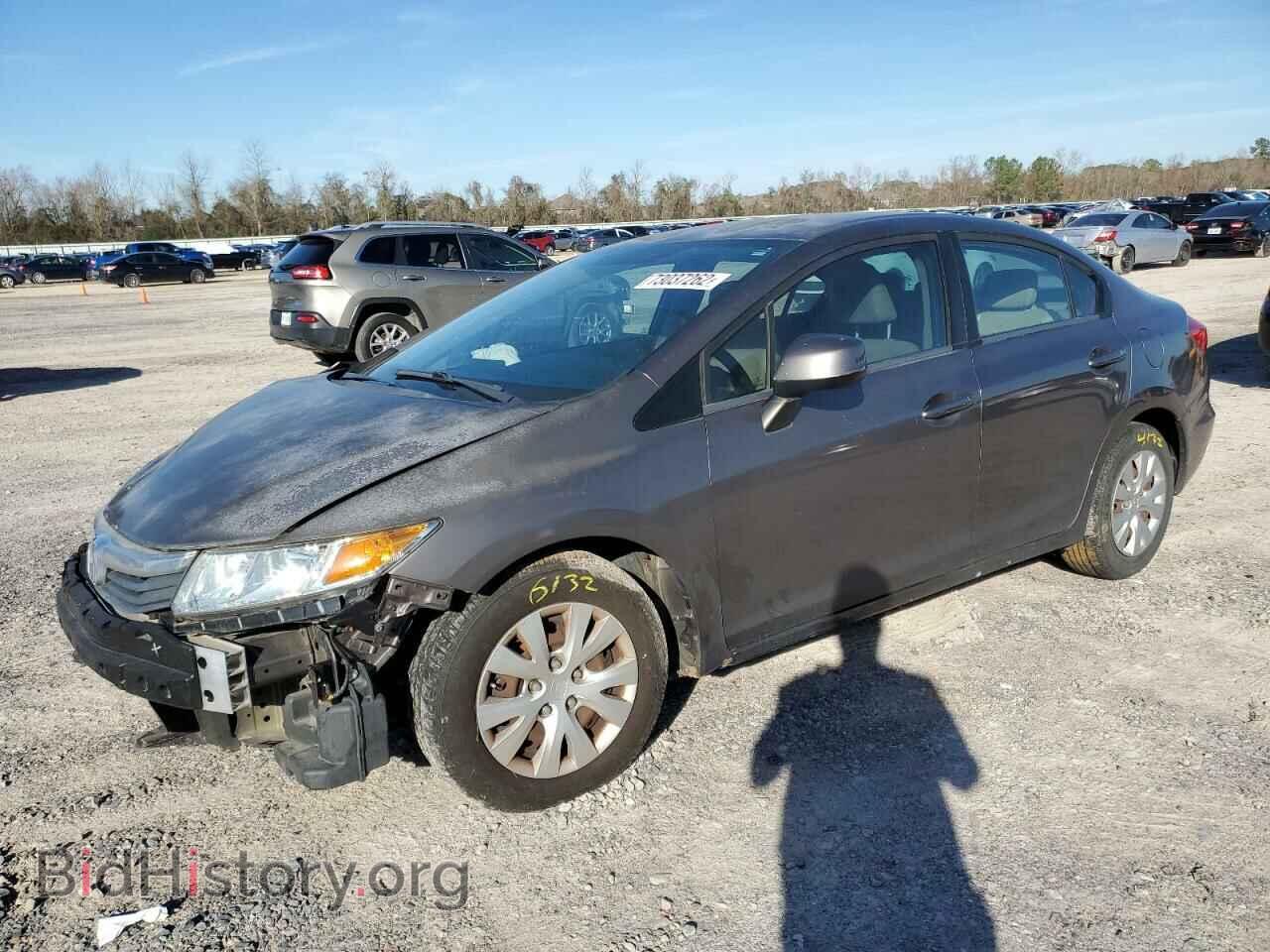 Фотография 2HGFB2F57CH514240 - HONDA CIVIC 2012