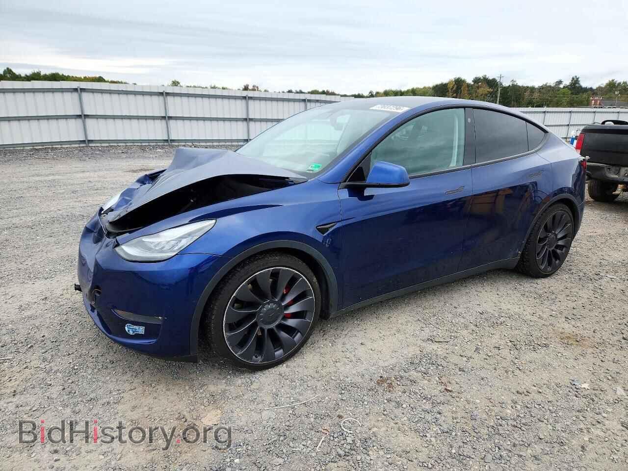 Photo 5YJYGDEF3MF096829 - TESLA MODEL Y 2021