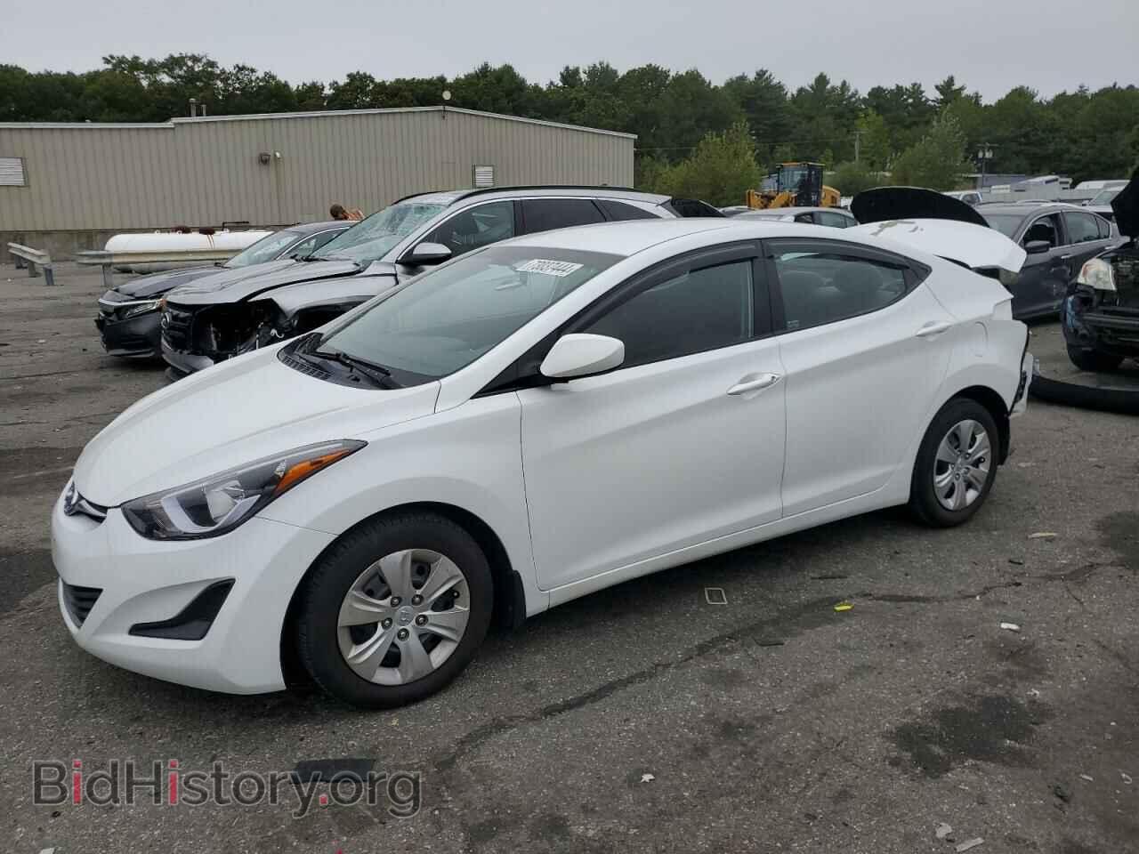 Photo 5NPDH4AE0GH683102 - HYUNDAI ELANTRA 2016