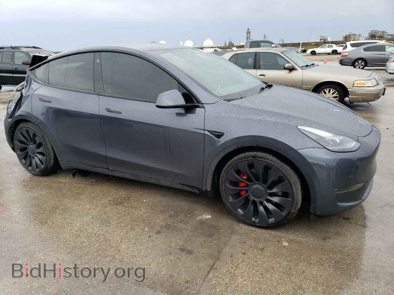 2022 TESLA MODEL Y - VIN: 7SAYGDEF5NF337083 - Фото 4