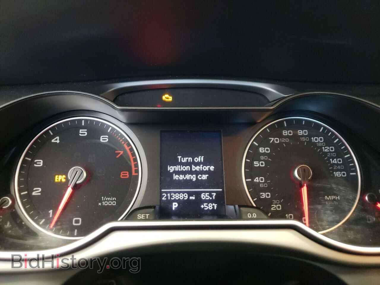 2013 AUDI A4 - VIN: WAUAFAFL5DN010314 - Фото 9