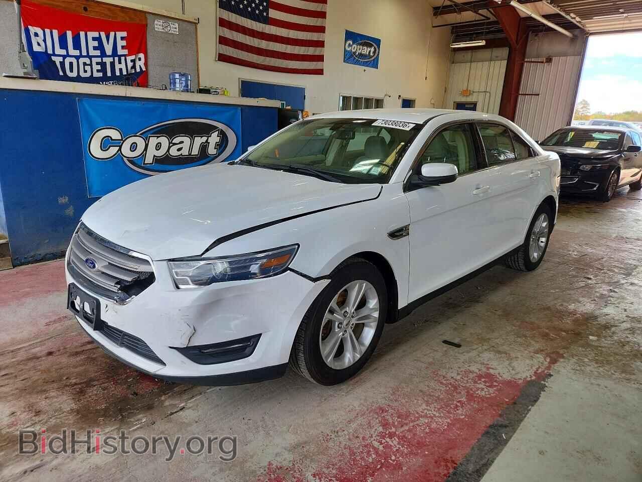 2015 Ford TAURUS SEL (VIN 1FAHP2E85FG164620) — фото 1 из 12, Copart, повреждение: передняя часть