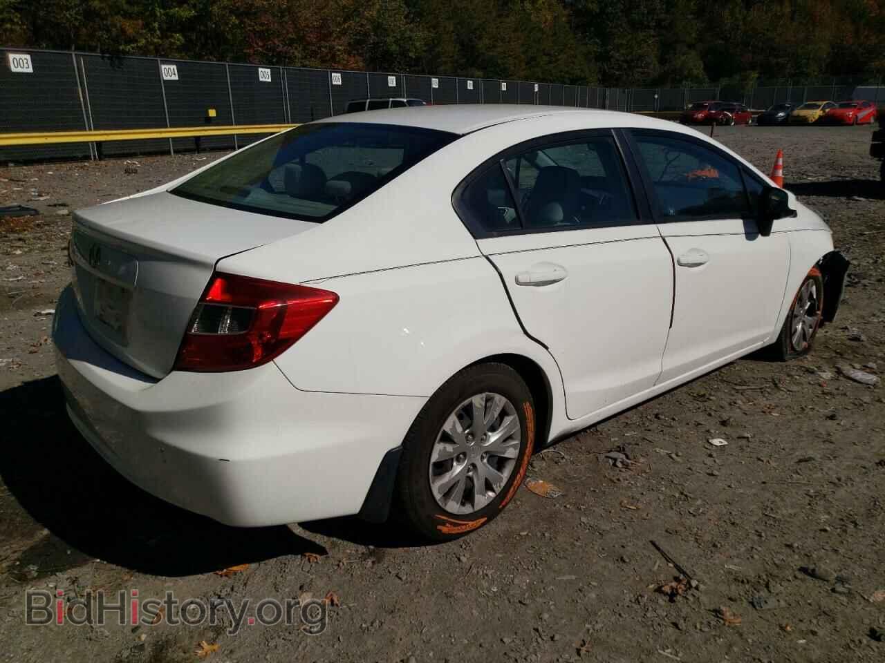2012 HONDA CIVIC - VIN: 19XFB2F54CE383018 - Фото 3