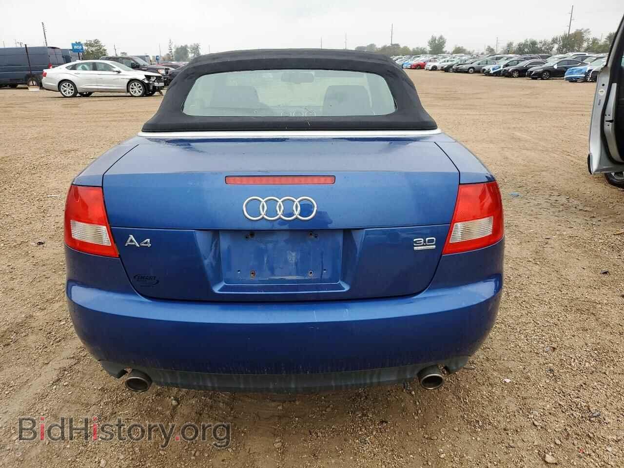 2005 Audi A4 (VIN WAUDT48H65K014827) — фото 6 из 12