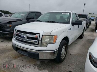 2014 Ford ALL MODELS F150, белый — VIN 1FTNF1CF6EKD63845, Copart