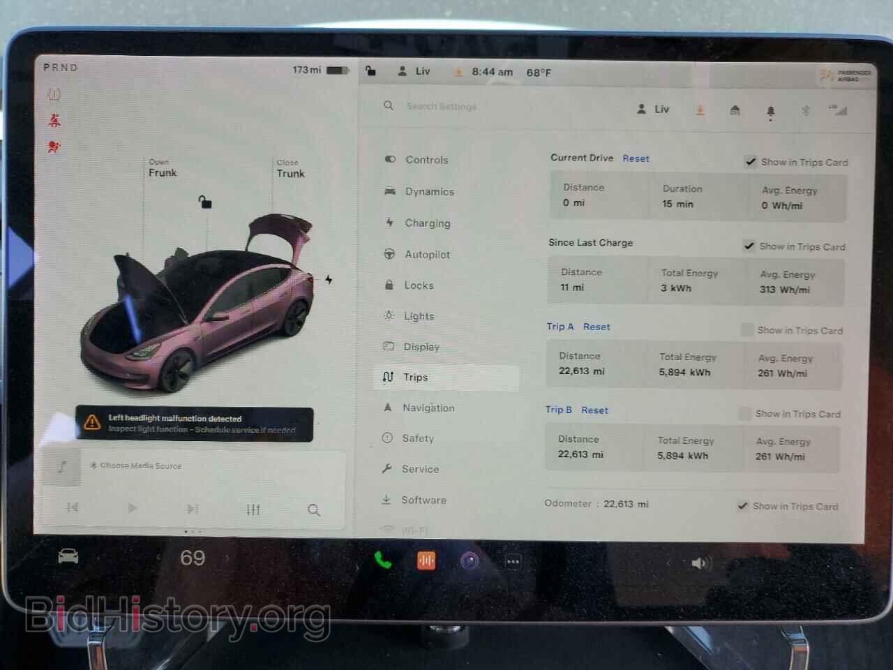 2021 TESLA MODEL 3 - VIN: 5YJ3E1EA5MF082272 - Фото 9