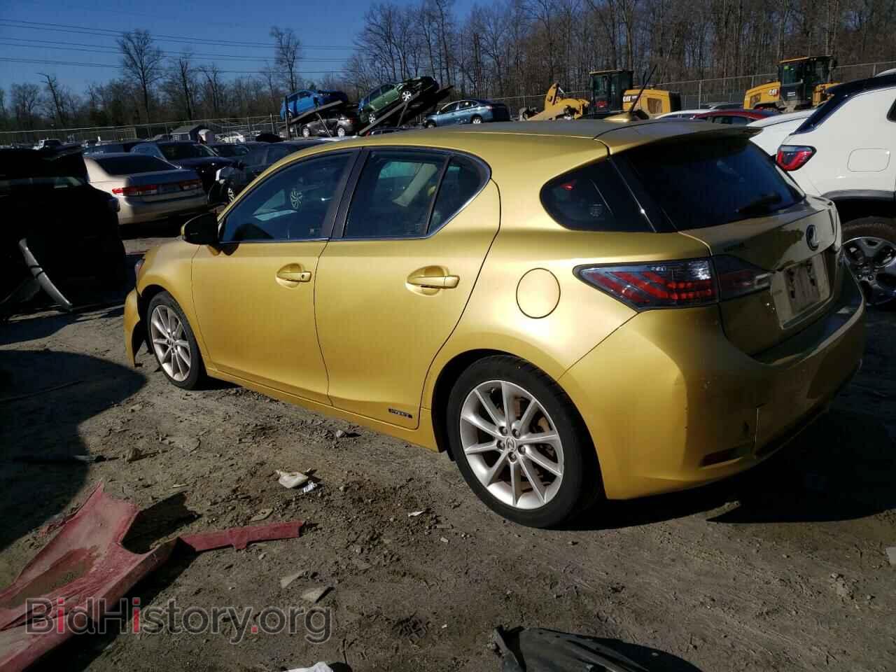 2011 LEXUS CT 200 - VIN: JTHKD5BH5B2000515 - Фото 2