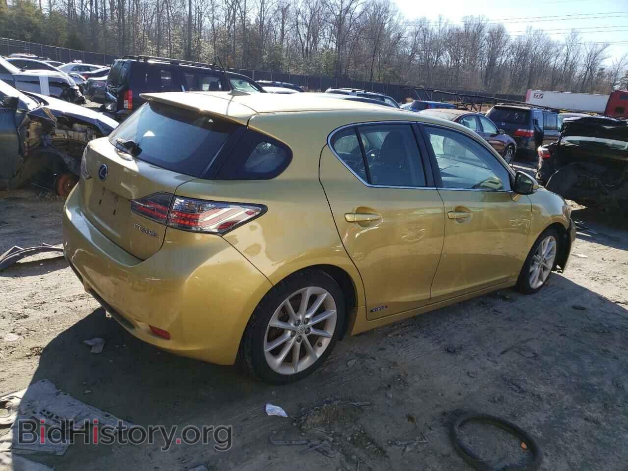 2011 LEXUS CT 200 - VIN: JTHKD5BH5B2000515 - Фото 3