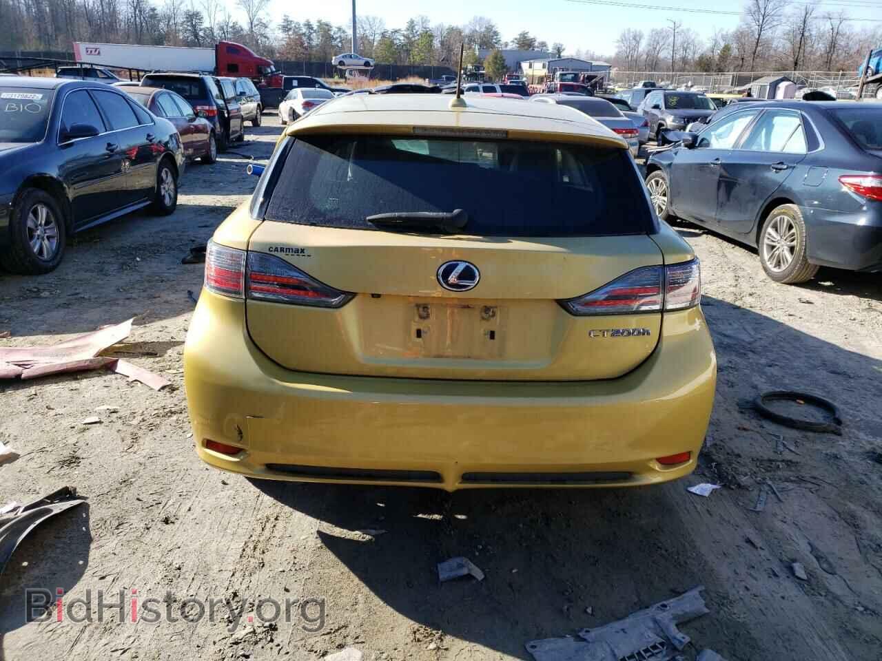 2011 LEXUS CT 200 - VIN: JTHKD5BH5B2000515 - Фото 6