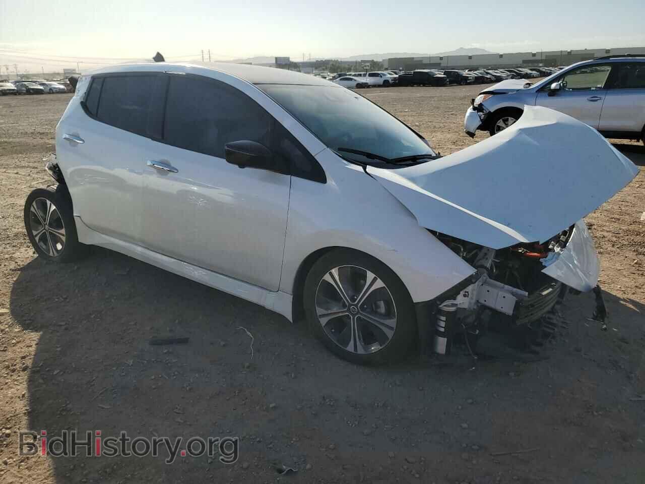 2021 NISSAN LEAF - VIN: 1N4BZ1DV2MC552071 - Фото 4