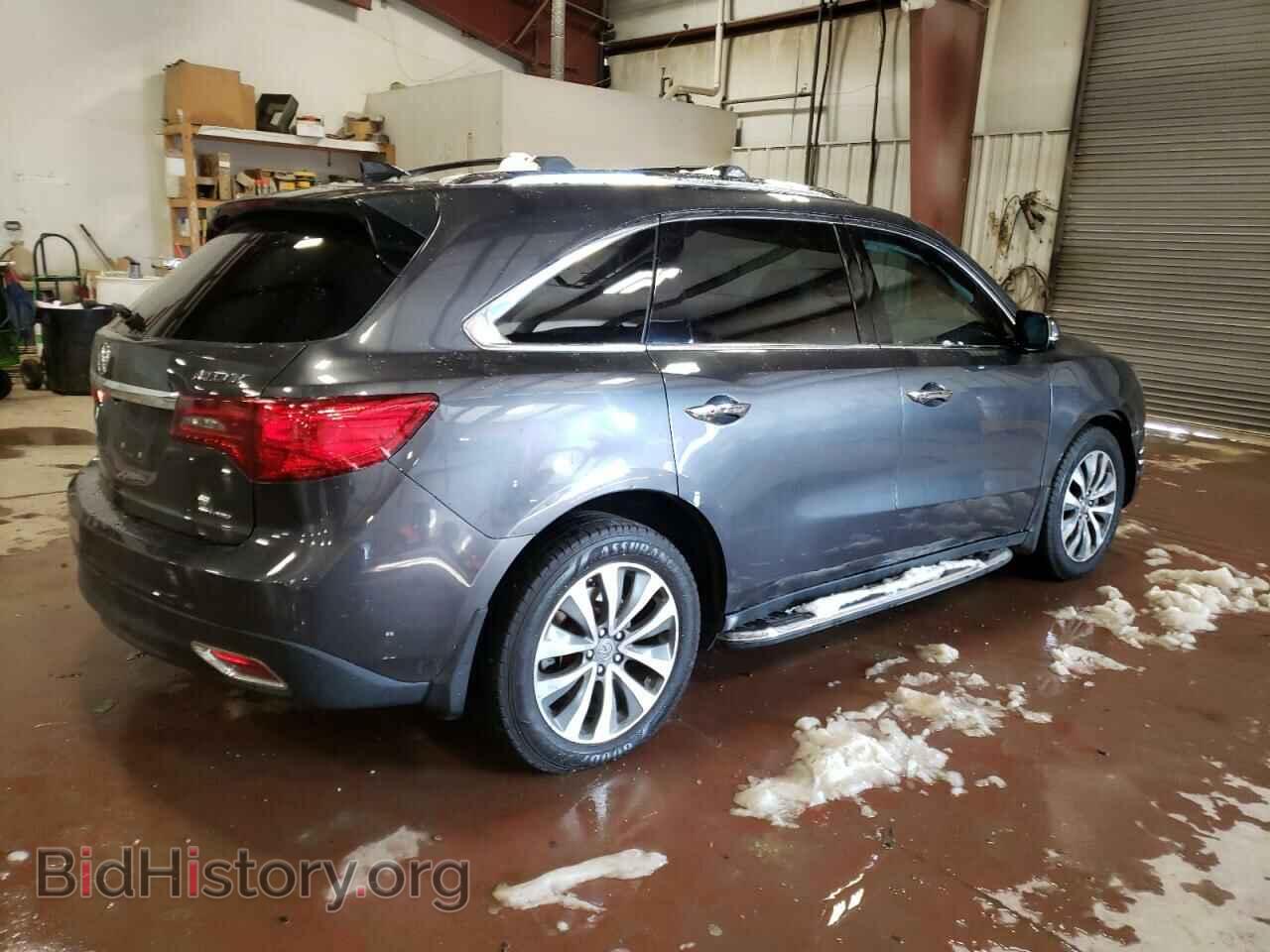 2014 ACURA MDX - VIN: 5FRYD4H44EB005859 - Фото 3