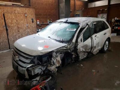 2013 Ford EDGE SE, white — VIN 2FMDK3GCXDBE22855, Copart