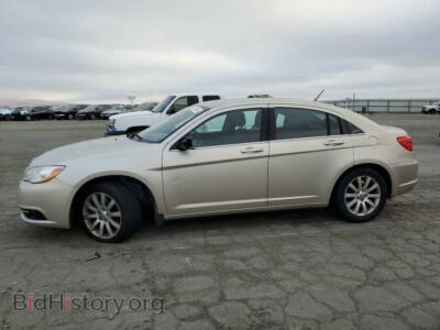 2013 Chrysler 200 Touring, золотистый — VIN 1C3CCBBG9DN659024, Copart