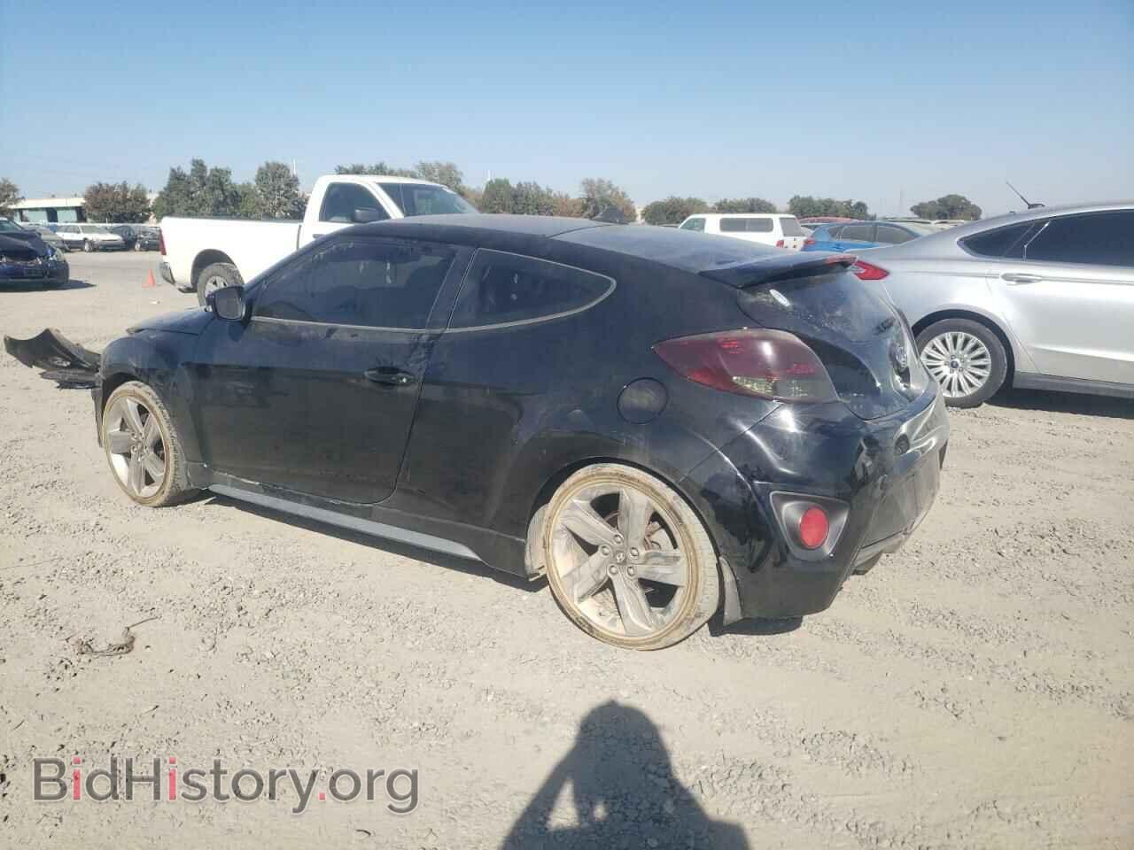 2013 HYUNDAI VELOSTER - VIN: KMHTC6AE2DU179525 - Фото 2