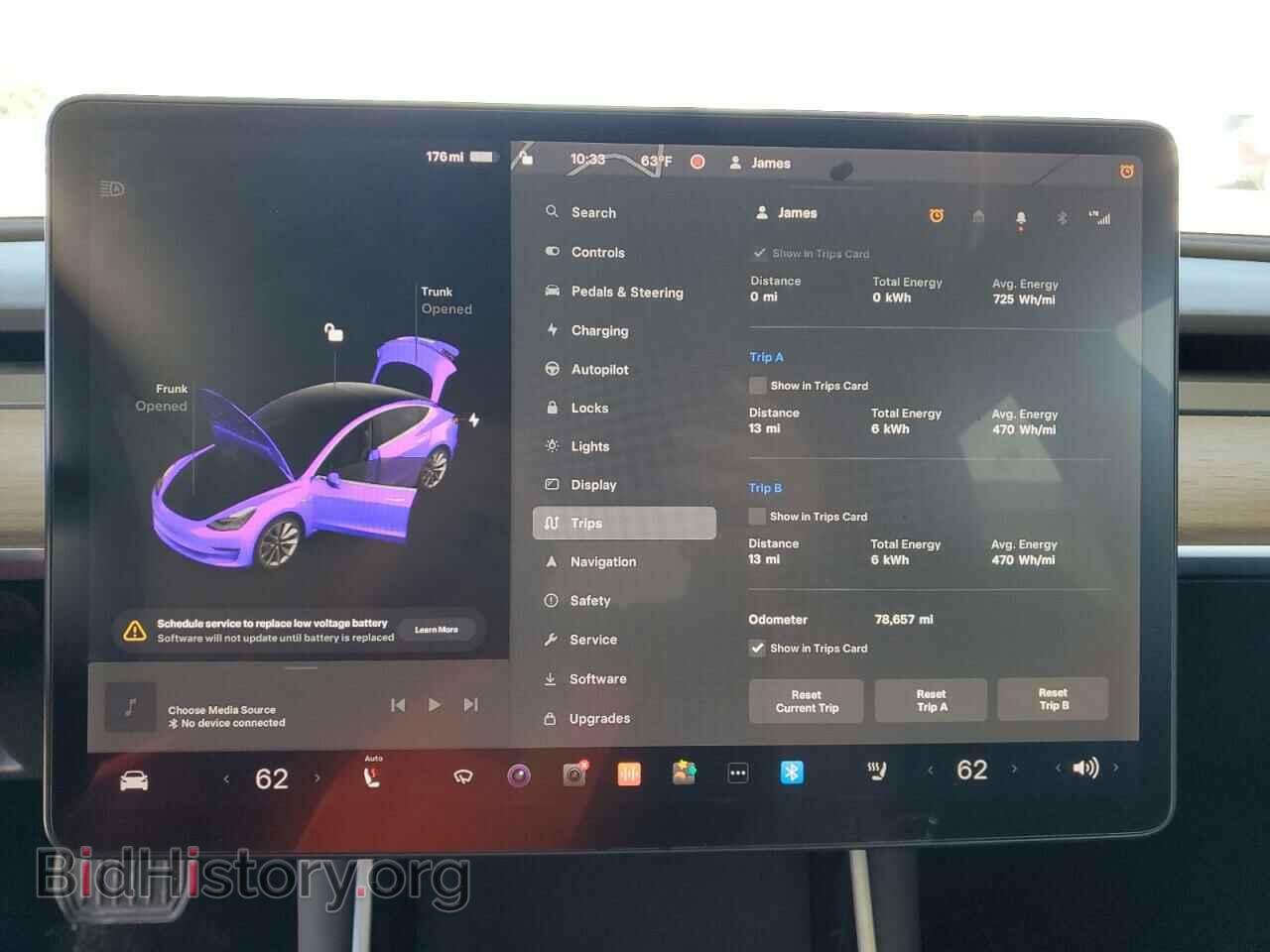 2019 TESLA MODEL 3 - VIN: 5YJ3E1EA4KF495281 - Photo 9