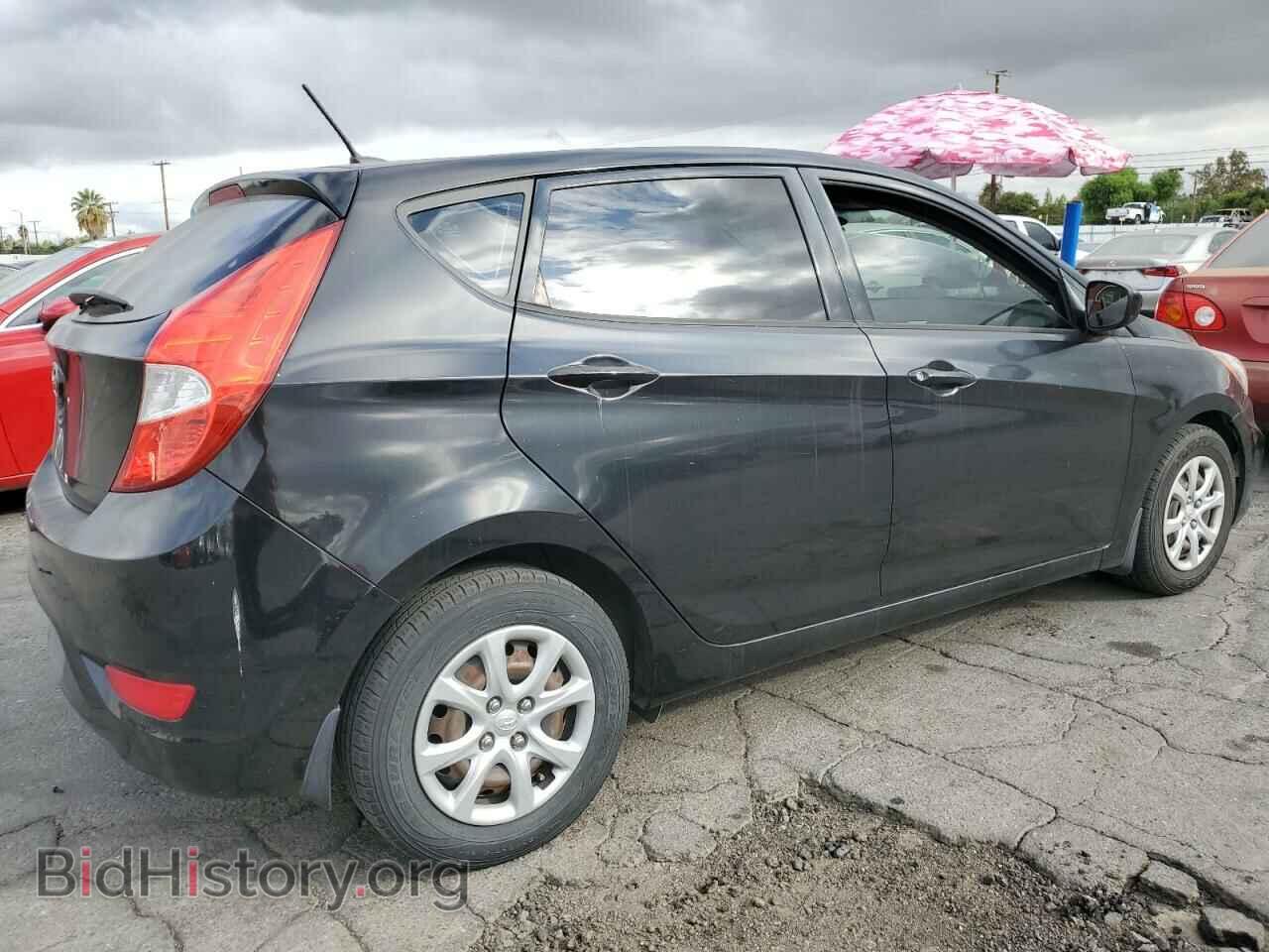 2014 HYUNDAI ACCENT - VIN: KMHCT5AEXEU155761 - Фото 3