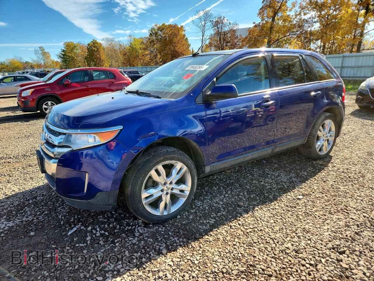2013 Ford EDGE SEL (VIN 2FMDK4JC8DBB15764) — фото 1 из 13, Copart, повреждение: передняя часть