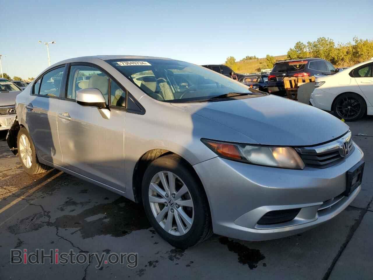 2012 HONDA CIVIC - VIN: 2HGFB2F86CH316257 - Фото 4