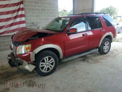2010 Ford EXPLORER Eddie Bauer, красный — VIN 1FMEU7EE2AUA78390, Copart