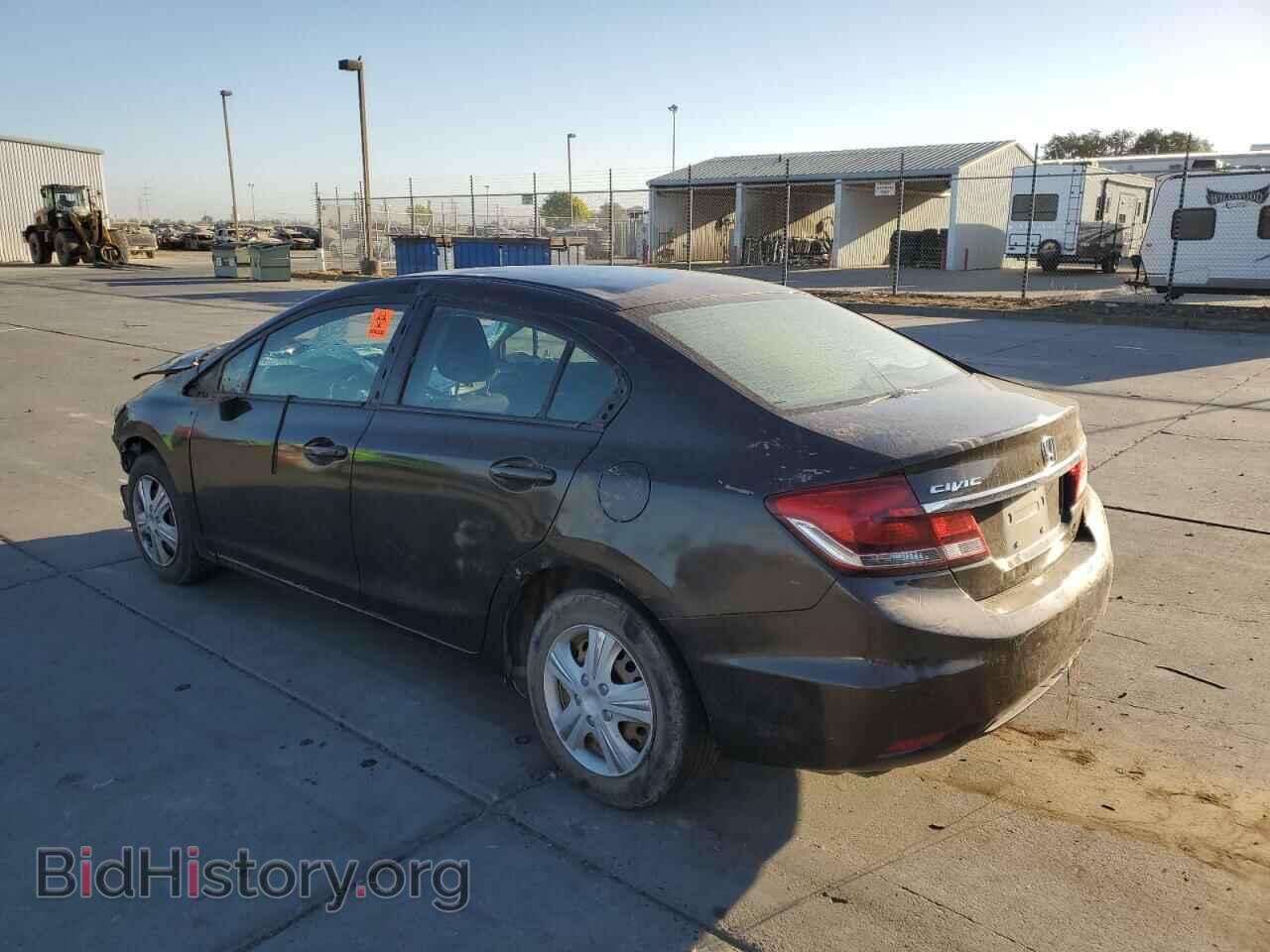 2014 HONDA CIVIC - VIN: 2HGFB2F51EH559614 - Фото 2