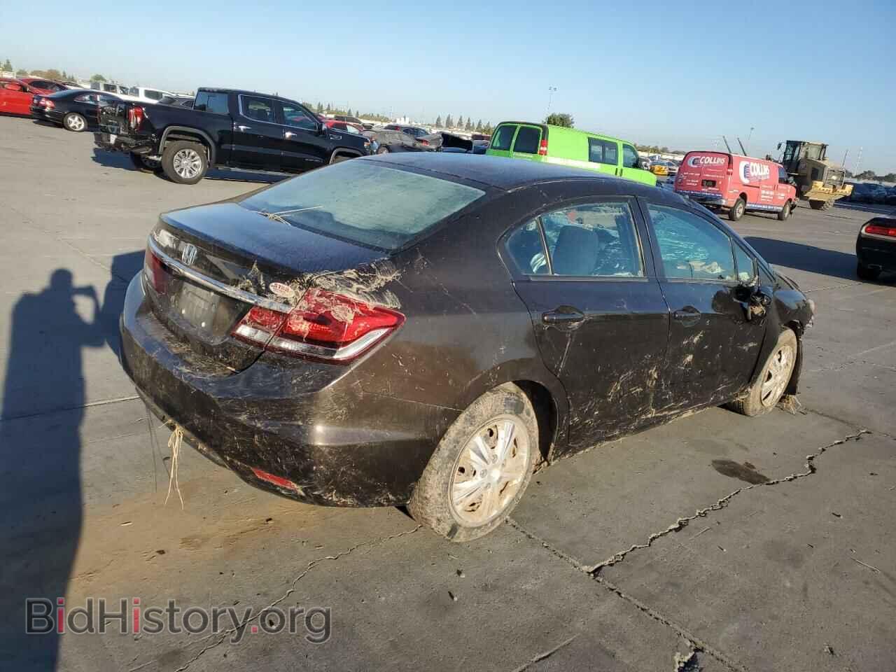 2014 HONDA CIVIC - VIN: 2HGFB2F51EH559614 - Фото 3