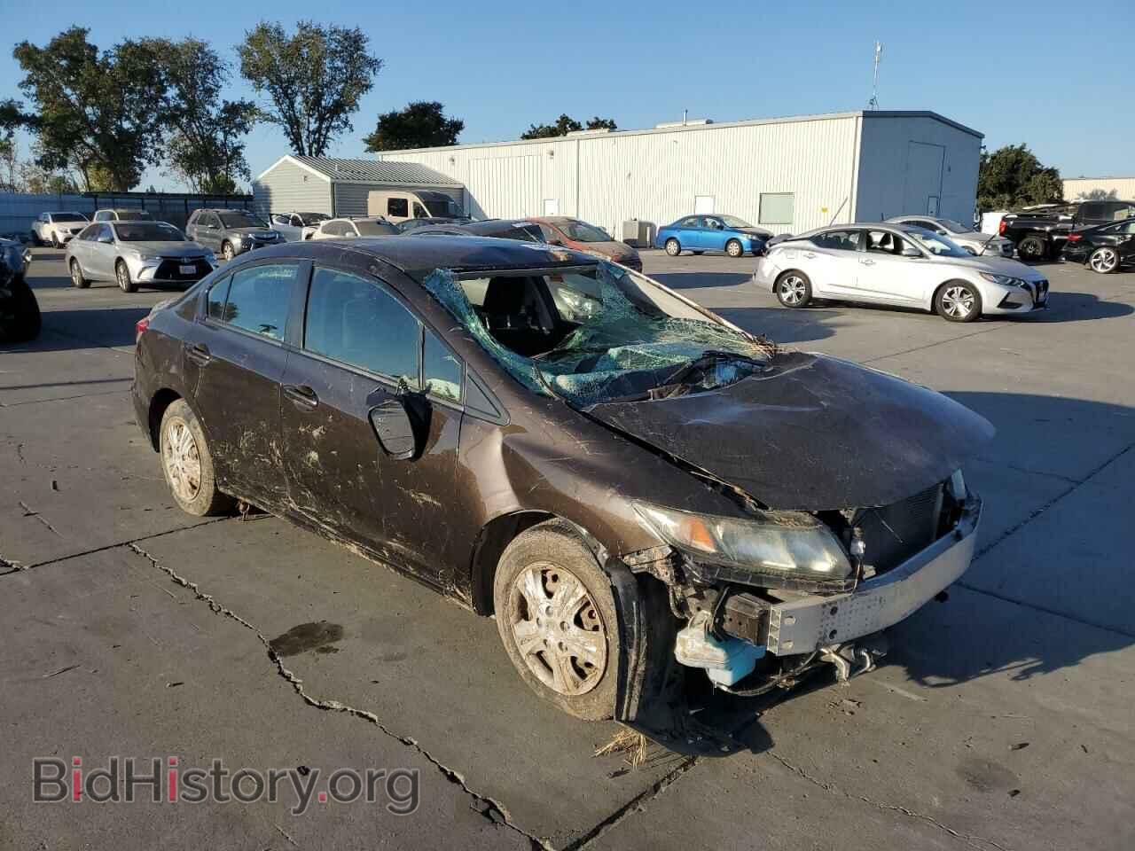 2014 HONDA CIVIC - VIN: 2HGFB2F51EH559614 - Фото 4