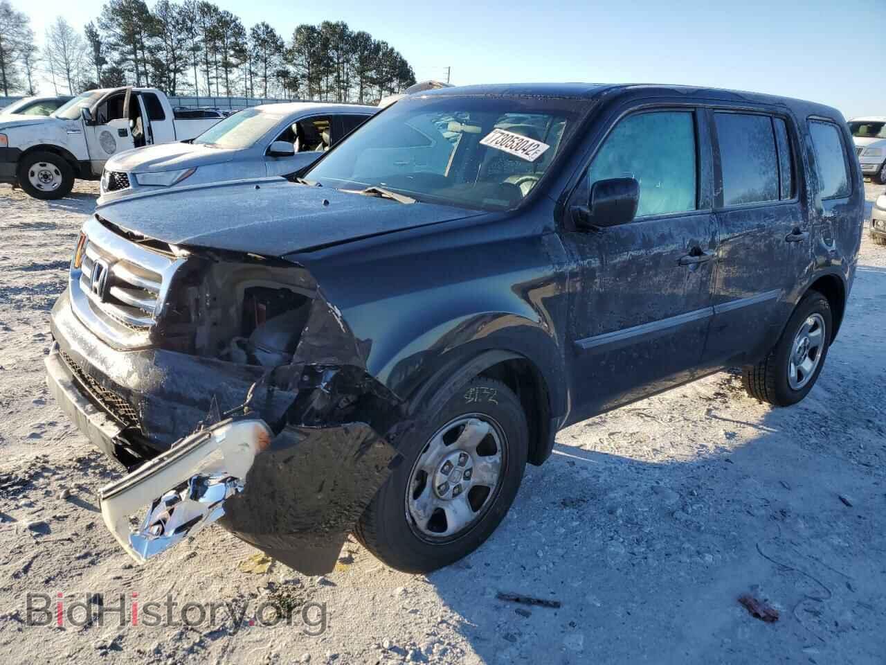 Photo 5FNYF4H21DB079734 - HONDA PILOT 2013