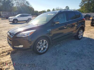 2014 Ford ESCAPE Titanium, черный — VIN 1FMCU0J95EUC56953, Copart