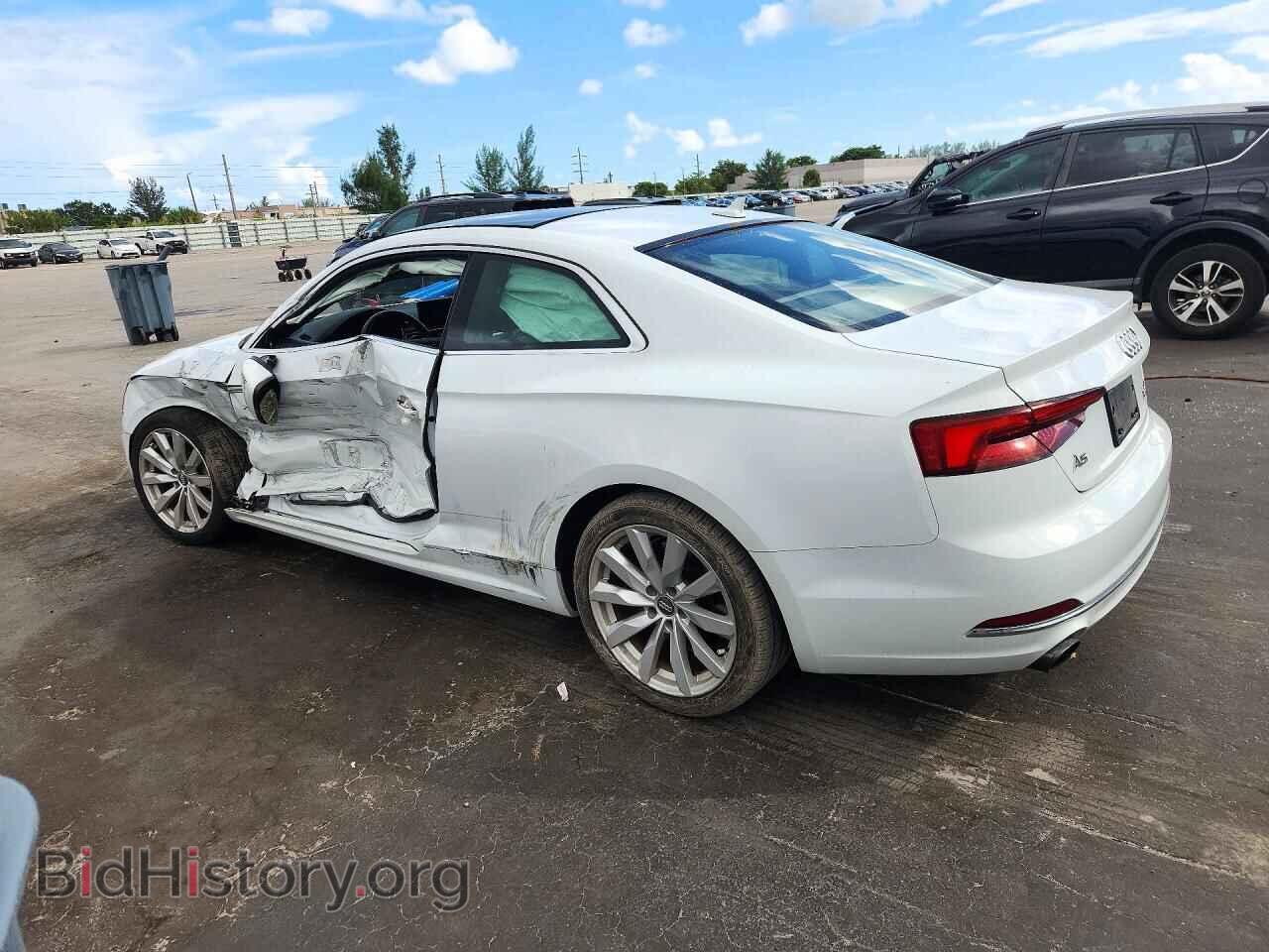 2018 AUDI A5 - VIN: WAUNNAF56JA025557 - Фото 2