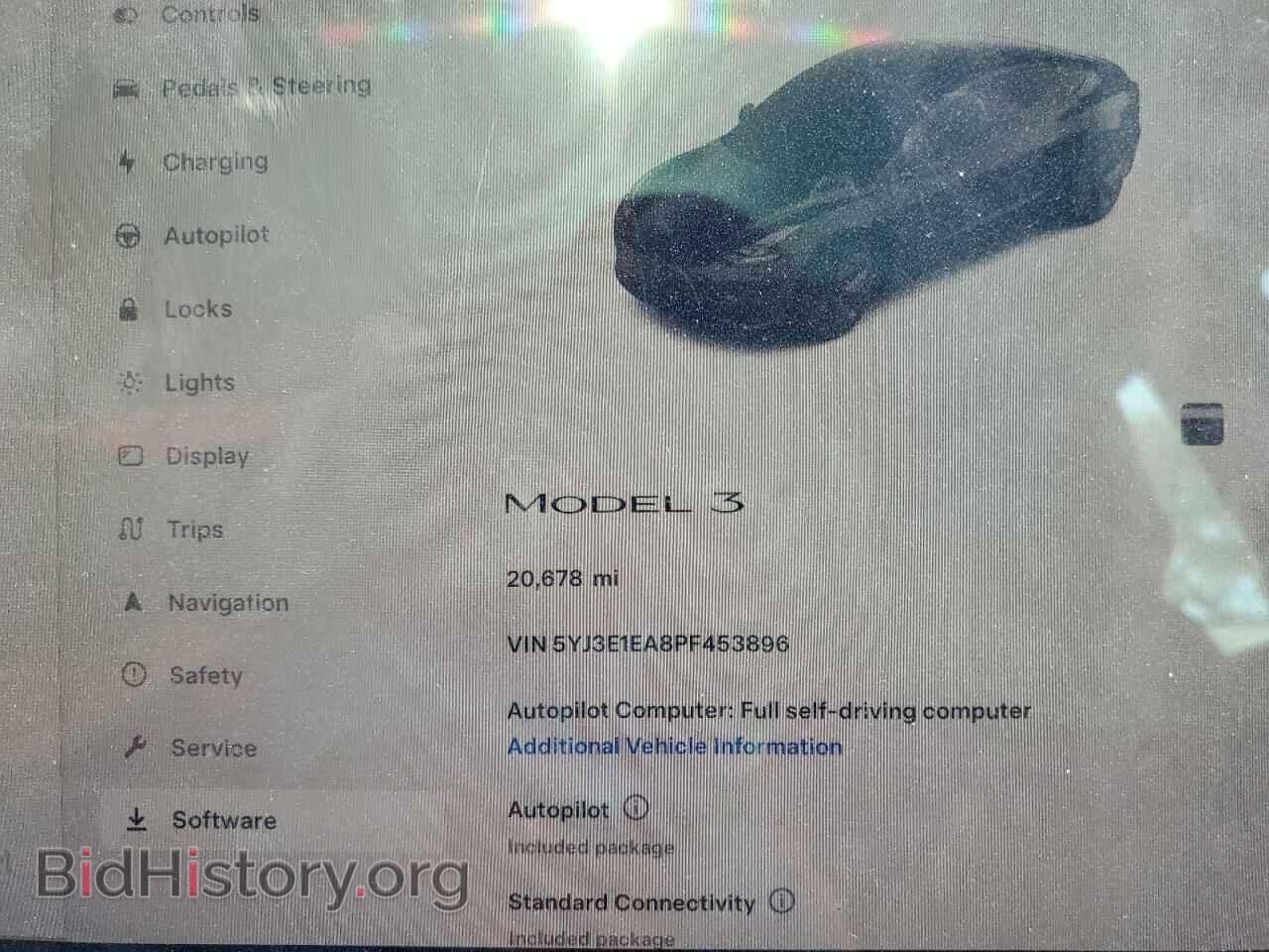 2023 TESLA MODEL 3 - VIN: 5YJ3E1EA8PF453896 - Photo 9